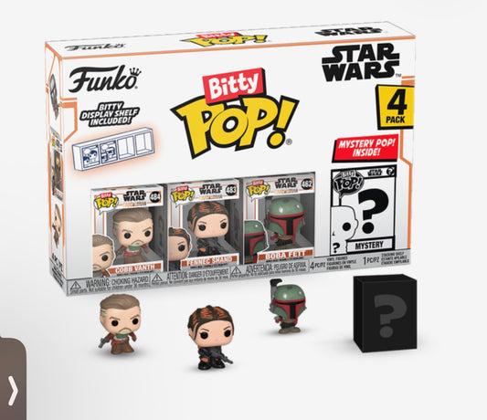 Funko Bitty Pop! Star Wars – The Mandalorian 4-Pack
