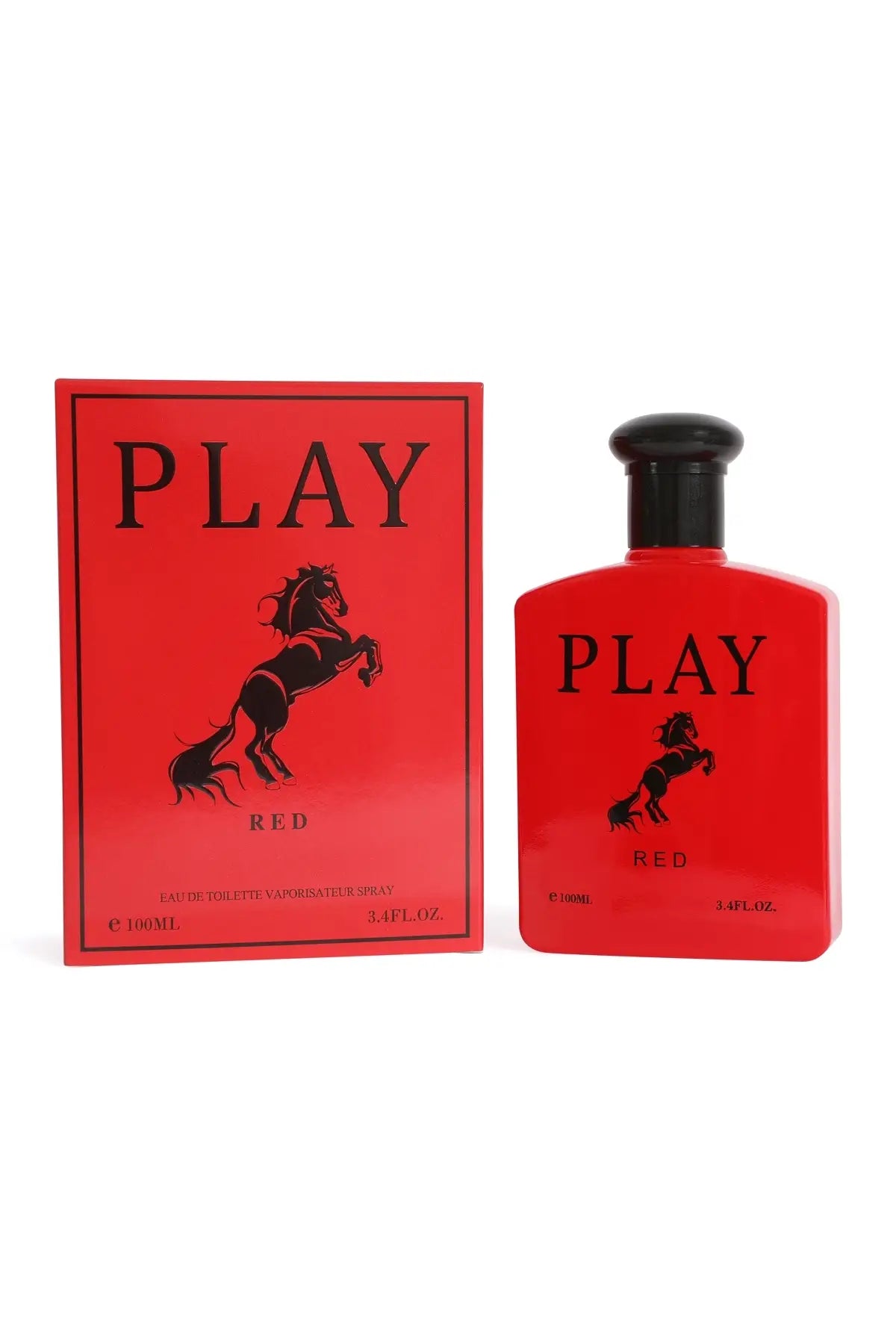 PLAY RED for Men 3.4 FL.OZ - By EBC Perfume (Inspired by Polo Red by Ralph Lauren)