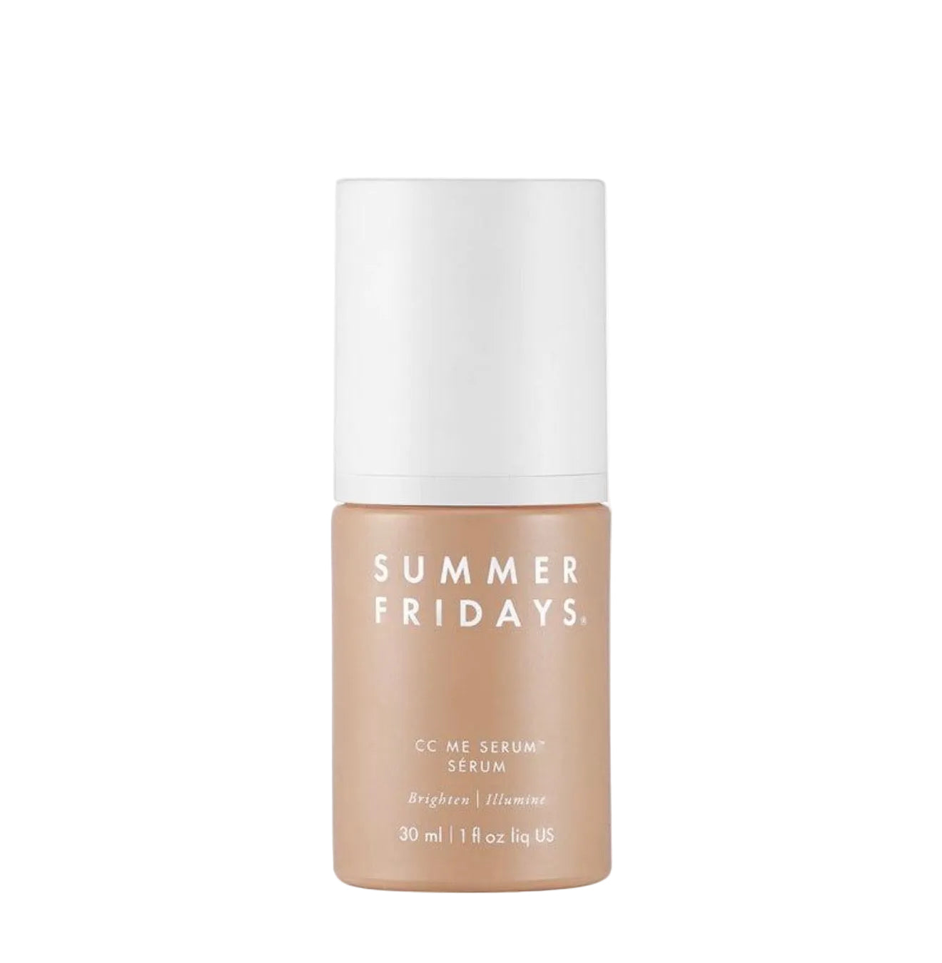 Summer Fridays CC Me Serum (travel size, 10 mL / 0.34 fl oz).