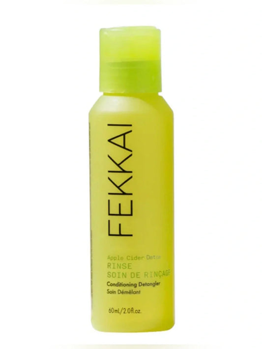 Fekkai Apple CIder Detox Hair Rinse Travel Conditioning Detangler 2 fl oz 60ml