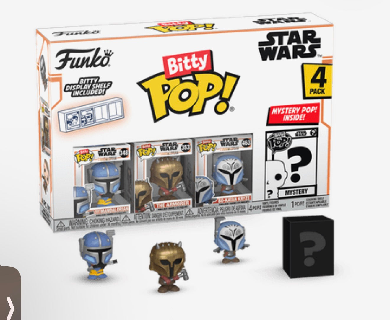 Funko Bitty Pop! Star Wars – The Mandalorian 4-Pack