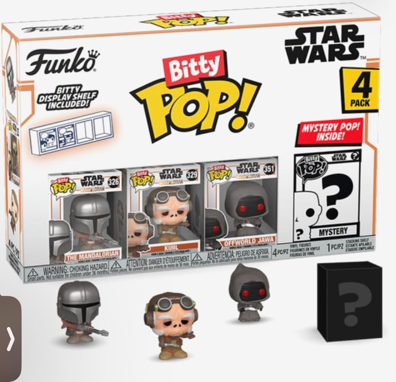Funko Bitty Pop! Star Wars – The Mandalorian 4-Pack