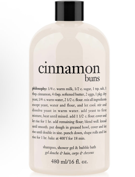 Philosophy Cinnamon Buns 3-in-1 Shampoo, Shower Gel & Bubble Bath