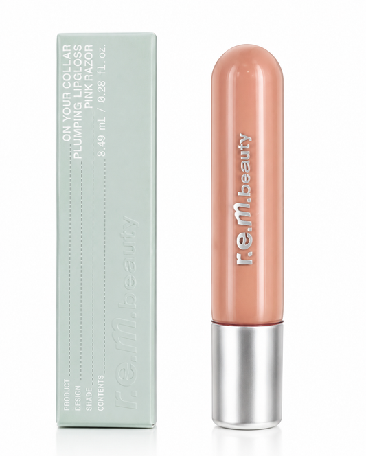 REM-003 Rem Beauty On Your Collar
Plumping Lipgloss
Pink Razor