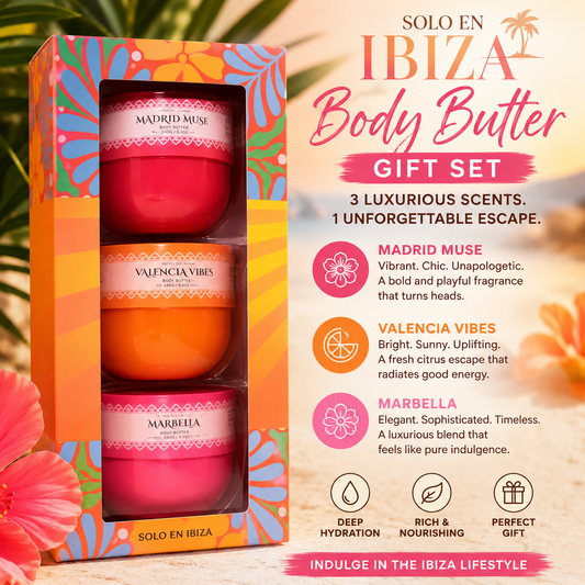 Solo En Ibiza Body Butter Gift Set.